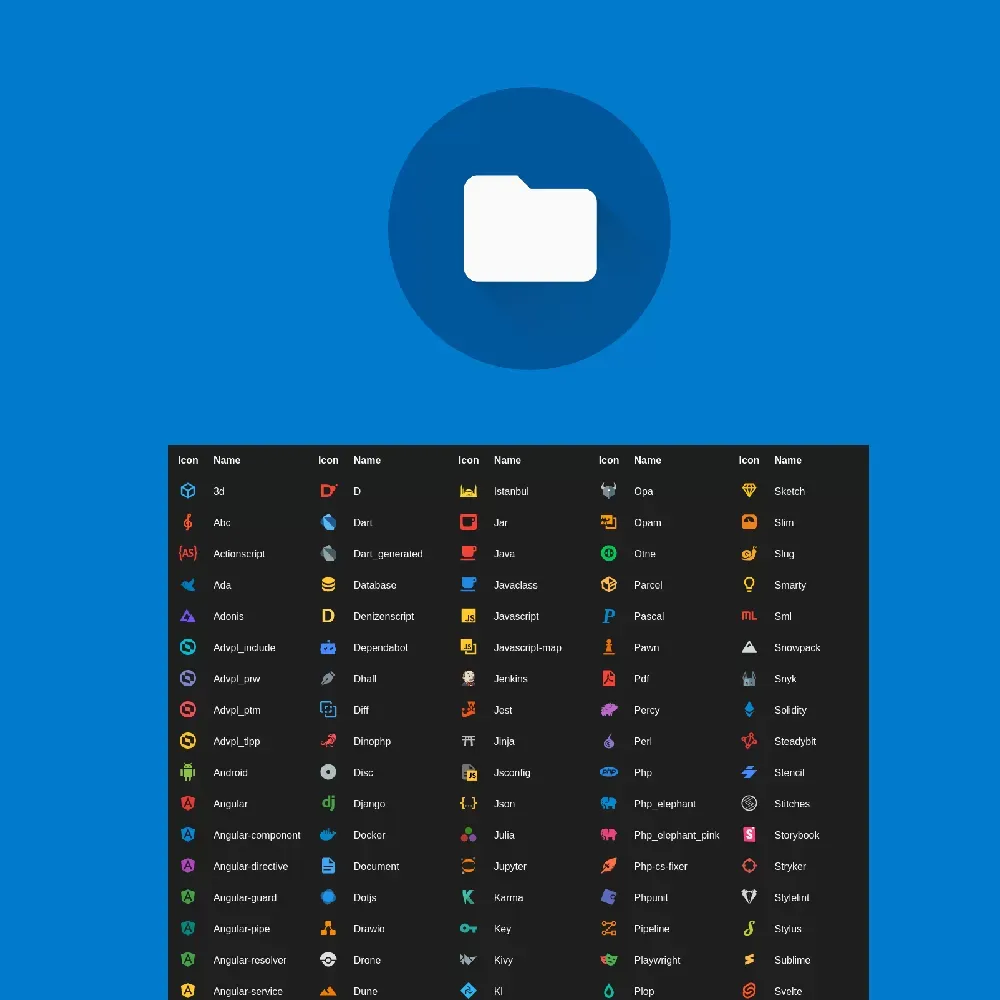 Material Icon Theme Premium Icons
