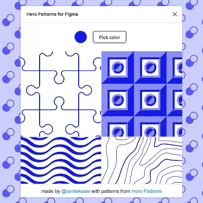 Hero Patterns底纹工具