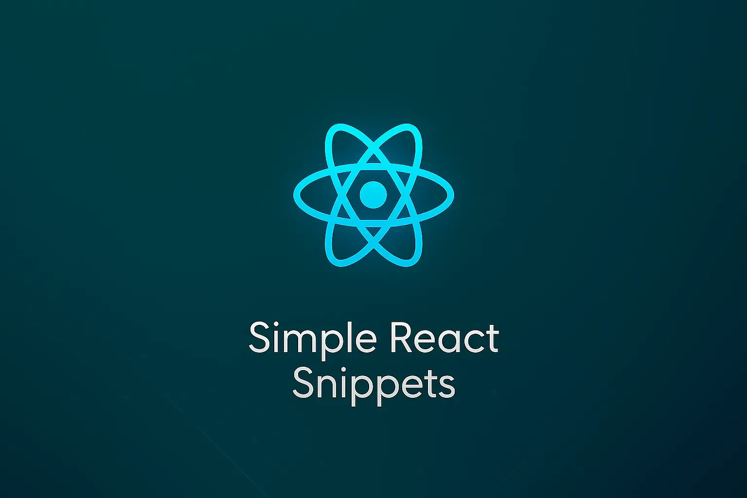 React Code Snippets