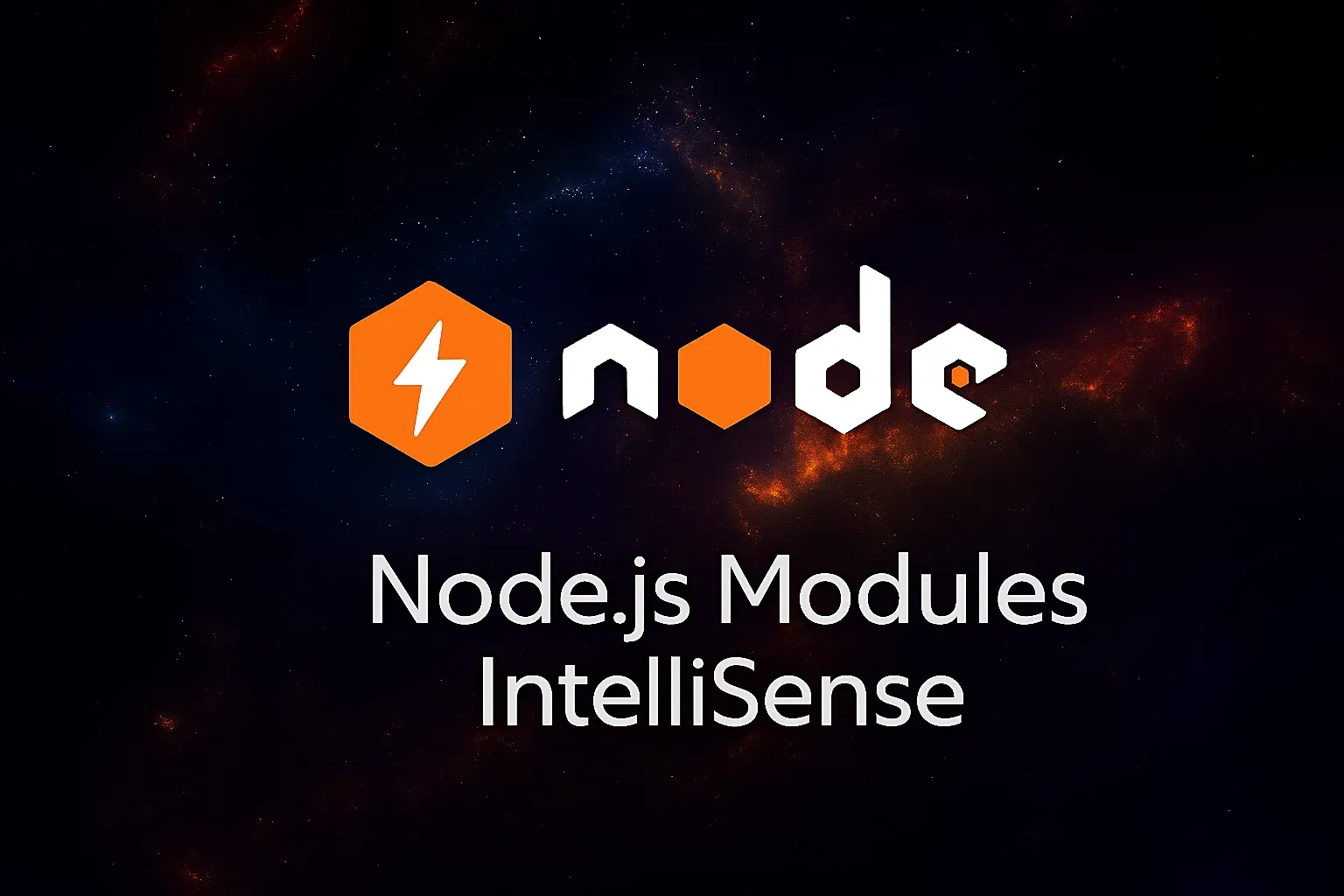 Node.js Modules Intellisense