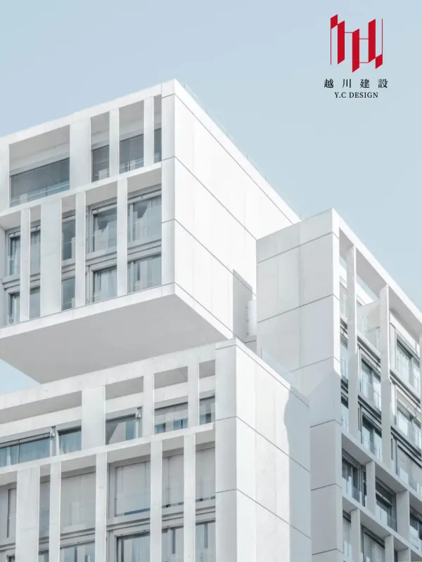 越川建設有限公司 - 工商職業 網頁設計作品